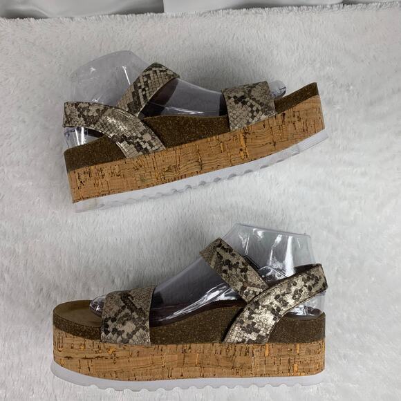 Dirty Laundry Dusk Palms Women's Platform Sandals Size 6.5/37 - Picture 5 of 9